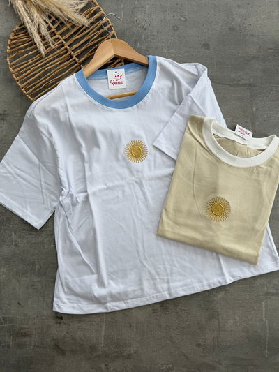 Remera bordada 