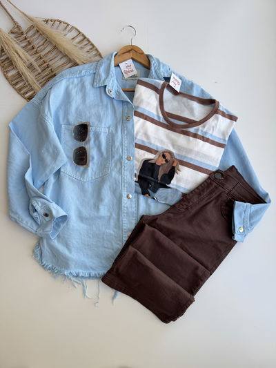 Camisaco jeans 