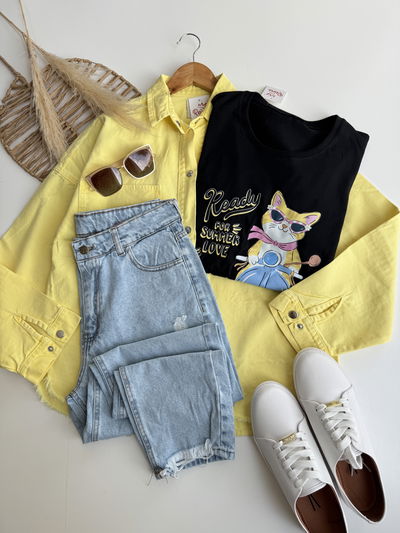 Camisaco amarillo 