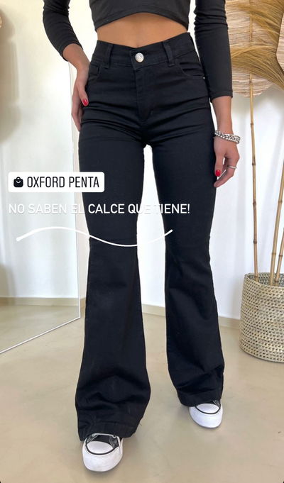 Jeans semi Oxford 