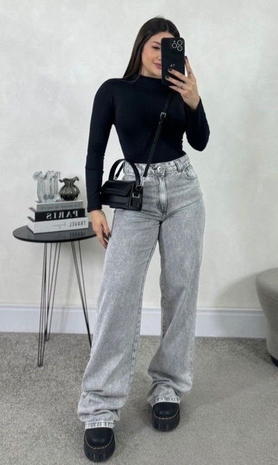 Wide leg rígido 