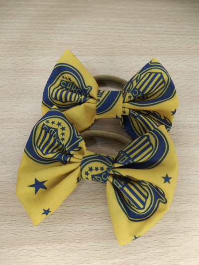 Moños estampados 