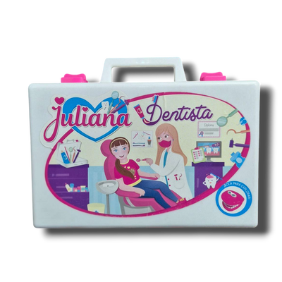 Set Juliana Dentista Valija Odontólogo Juguete Didáctico Infantil Kit Médico