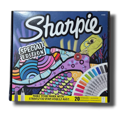 Marcadores Permanentes Sharpie Edición Especial Set x 20 Colores Surtidos
