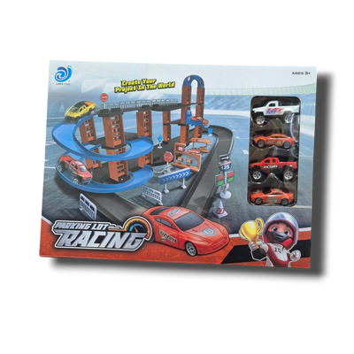 Título: Set de Juego Parking Lot Racing Lanfa Toys – ¡Crea tu Circuito y Corre!