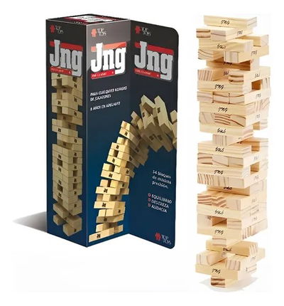 Juego de Equilibrio Top Toys Jng The Classic 54 Bloques de Precisión +6 Años