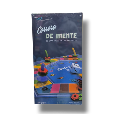 Carrera de Mente (Versión Azul) – El Gran Juego de las Preguntas