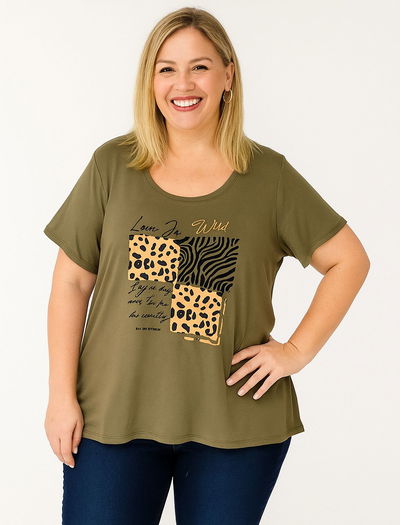 Art 117 Remera Love Is Wild