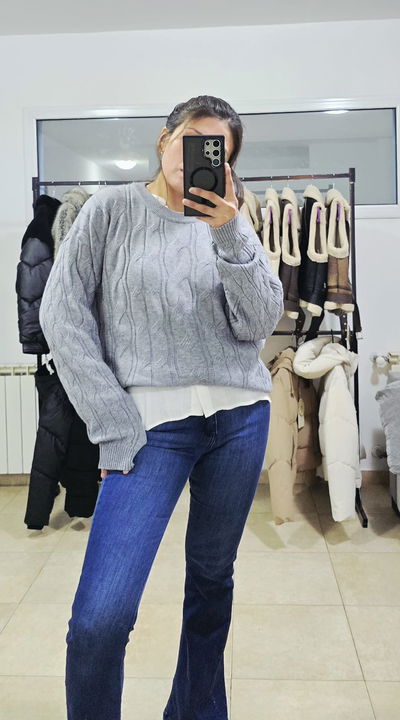 SWEATER TRENZADO