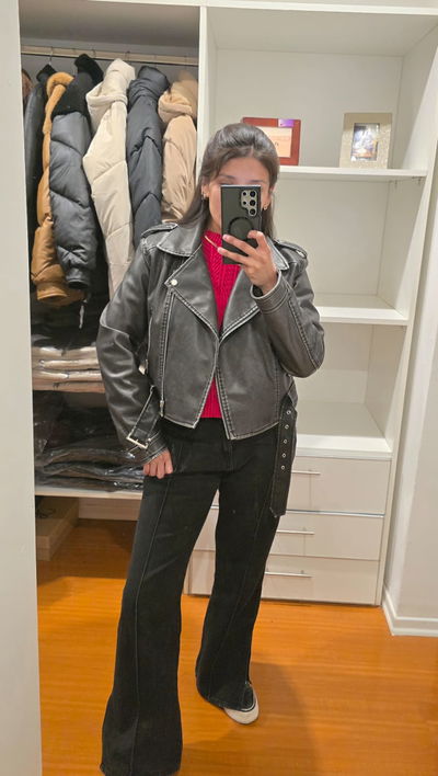 CAMPERA OXIDO GRIS