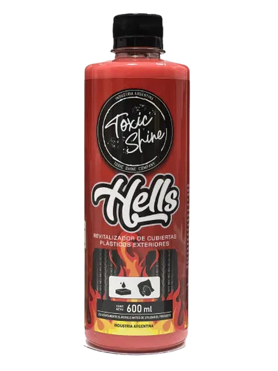 HELLS RESTAURADOR PLASTICO Y GOMA