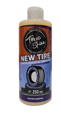 NEW TIRE X 120ML Restaura y reacondiciona plásticos y gomas