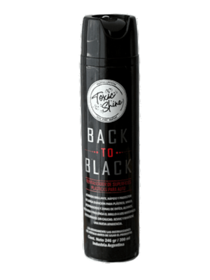 AEROSOL BACK TO BLACK acondicionador de plasticos