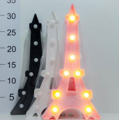 Adorno led Torre Paris