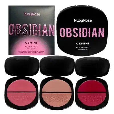 Ruby Rose Obsidian Blush Duo Gemini