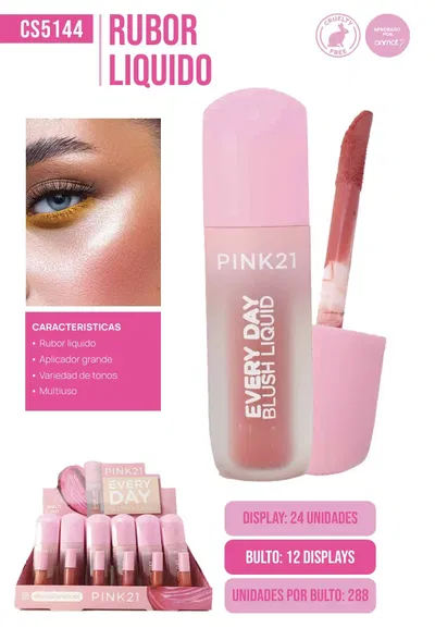 Pink 21 Rubor liquido Every Day