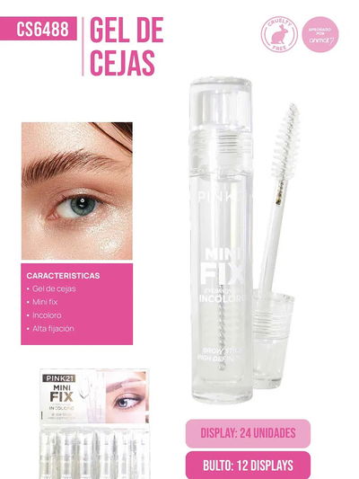Pink 21 Mascara Transparente Fix
