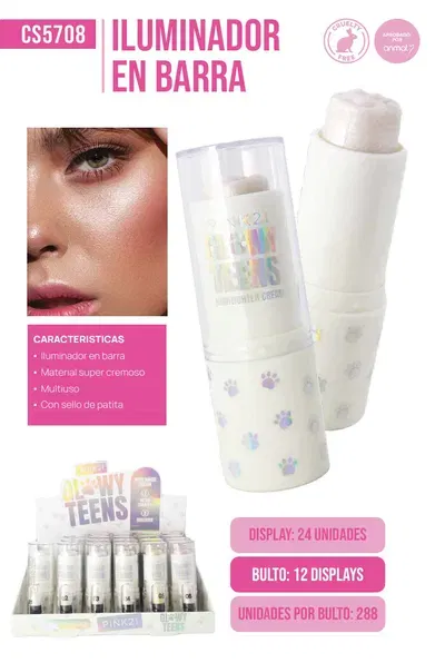 Pink 21 Glow Teens Iluminador
