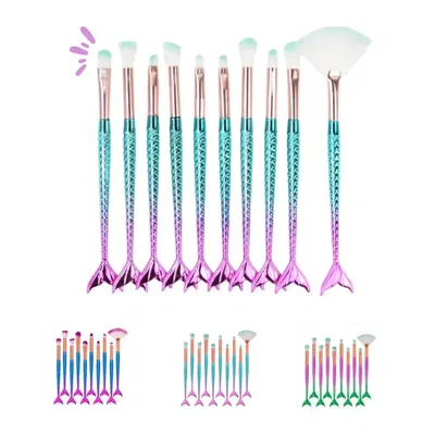 Set de 10 Brochas Sirenas