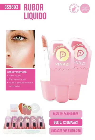 Pink 21 rubor helado