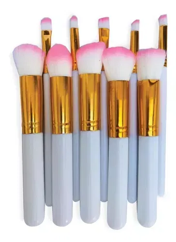 Set Kabuki de 10 brochas 