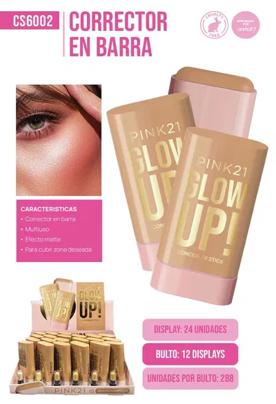 Pink 21 Glow Up Corrector