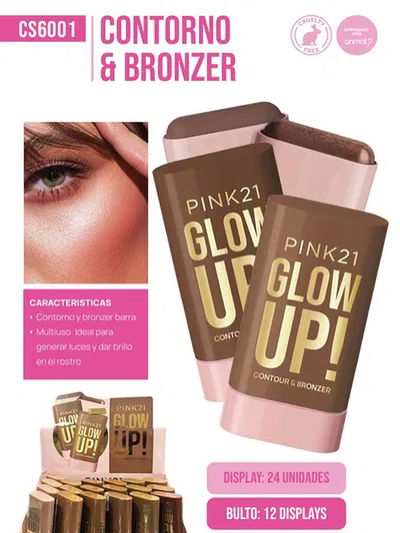Pink 21 Glow Up Contorno