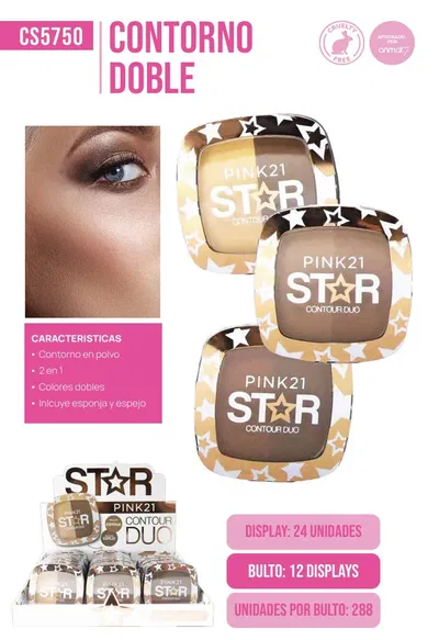 Pink 21 Contorno Duo Star