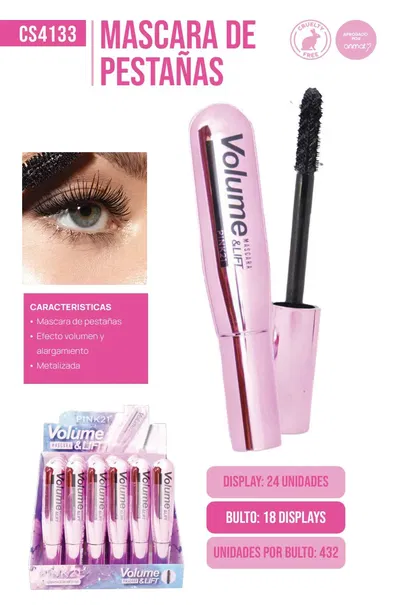 Pink 21 Mascara Volume & Lift