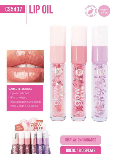 Pink 21 Glow up Magic Gloss
