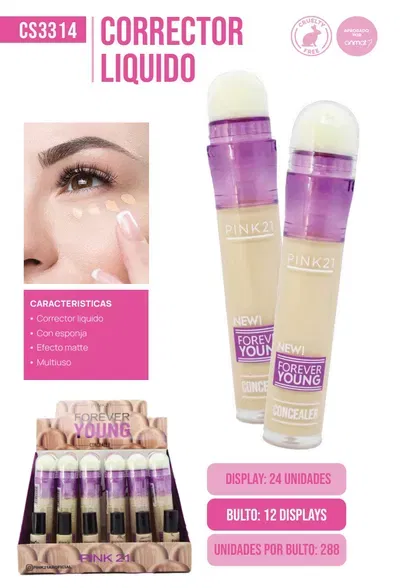 Pink 21 Corrector Forever Young