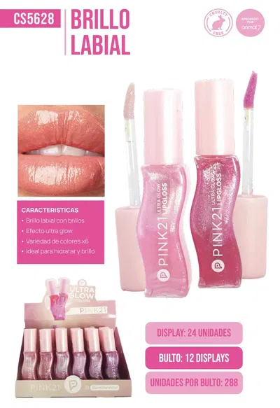 Pink 21 Lip Gloss Ultra Glow