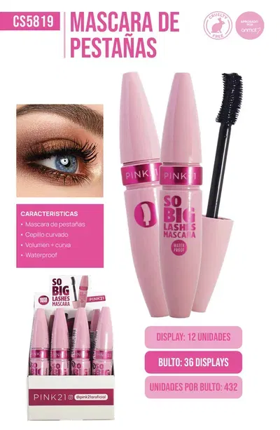 Pink 21 Mascara So Big Lashes