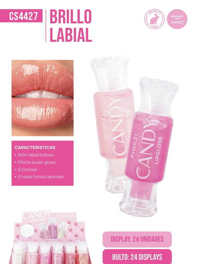Pink 21 Gloss Candy