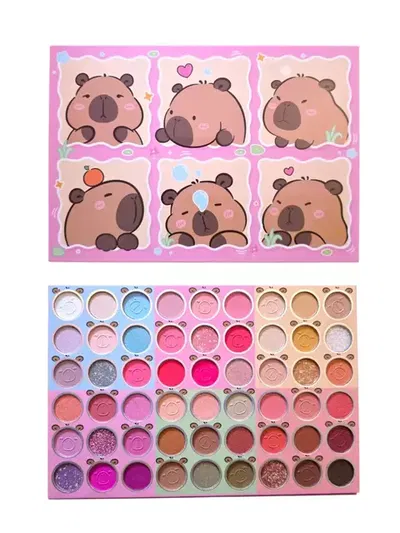 paleta  de sombras capibara x54 