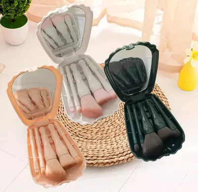 set brochas ostra con espejo