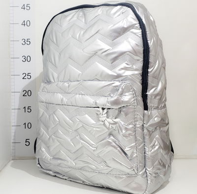 mochila metalizada