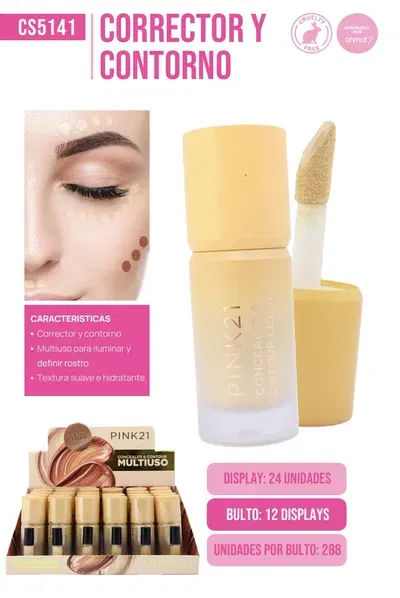 corrector multiuso Pink 21