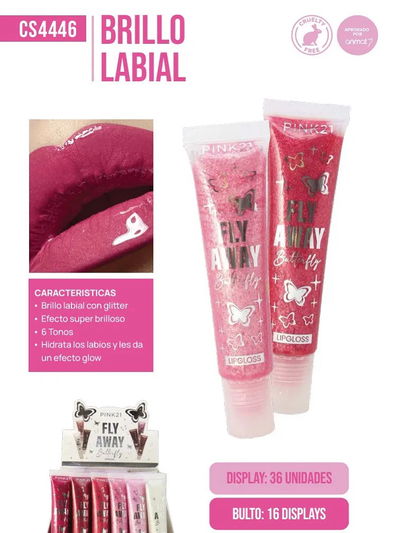 Pink 21 Lip Gloss Far Away