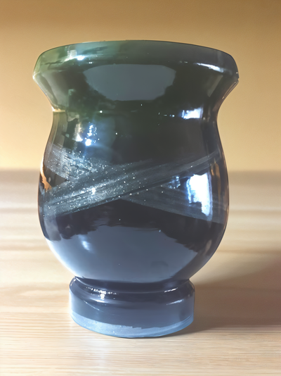 MateArte clasico verde musgo/negro