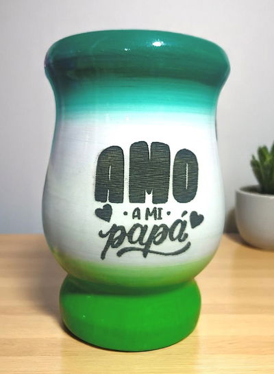 MateArte Grabado laser Papa 