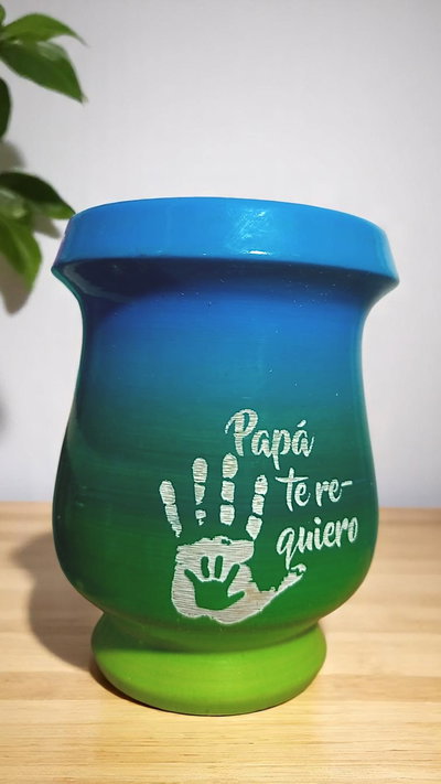 Matearte Grabado laser Papa 2