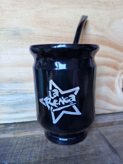 Mate Vitrificado grabado La Regna