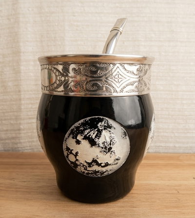 Mate Arte IMPERIAL vitrificado - especial FASES DE LA LUNA