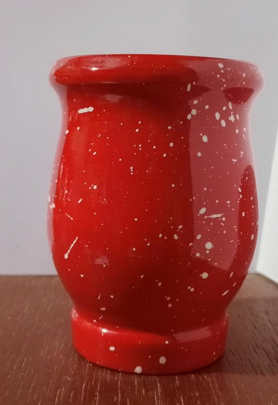 Mate mateArte vitrificado - salpicado