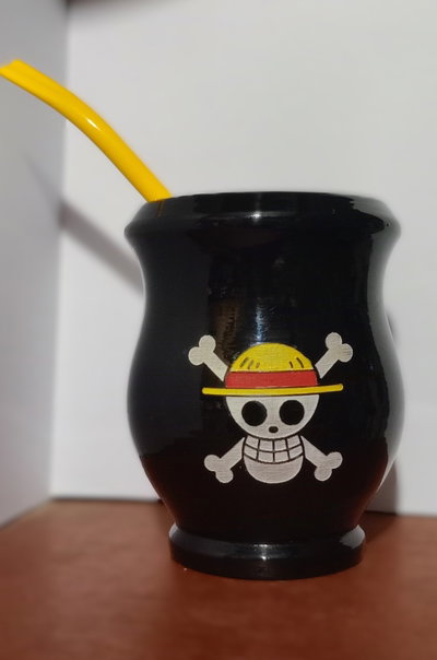 Mate mateArte vitrificado - Mugiwara Bandera