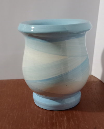 Mate mateArte vitrificado - Clasico Celeste