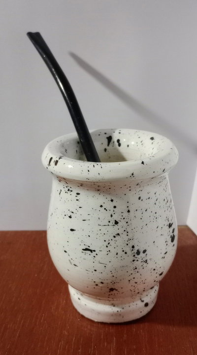 Mate mateArte vitrificado - salpicado