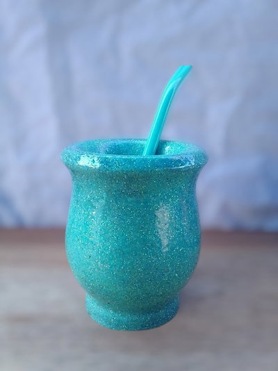 Matearte GLITTER - Verde turquesa