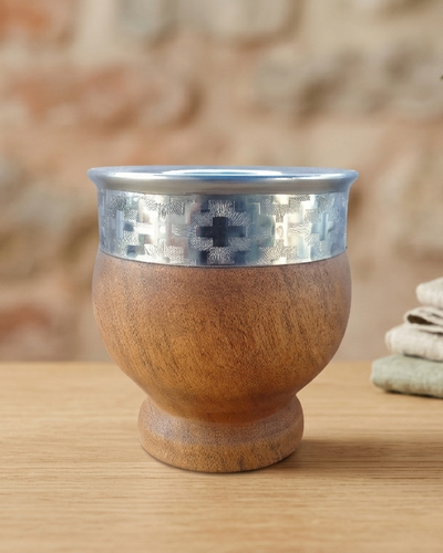 Mate Imperial de Algarrobo con Virola de Acero